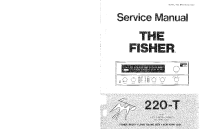 Fisher 220-T - Service Manual